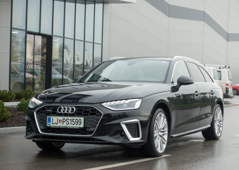 Baterije in dotikanje zaslona v vsak Audi A4