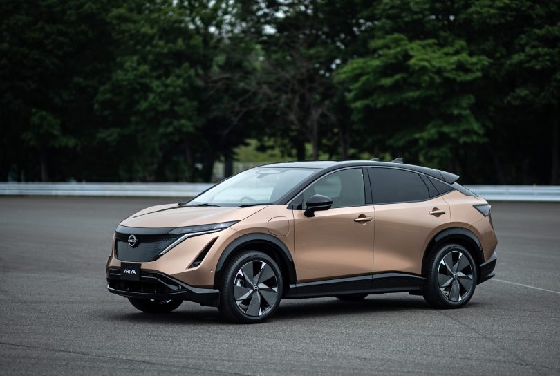 Nissanov električni preskok z modelom Ariya