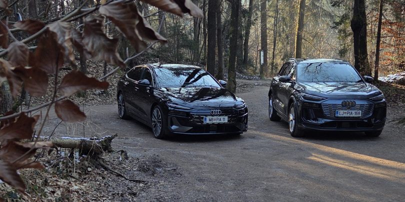 PRVI VTIS: Audi A6 in Q6 e-tron: Nemci tokrat z ELEKTRIKO ciljajo visoko (in na široko)