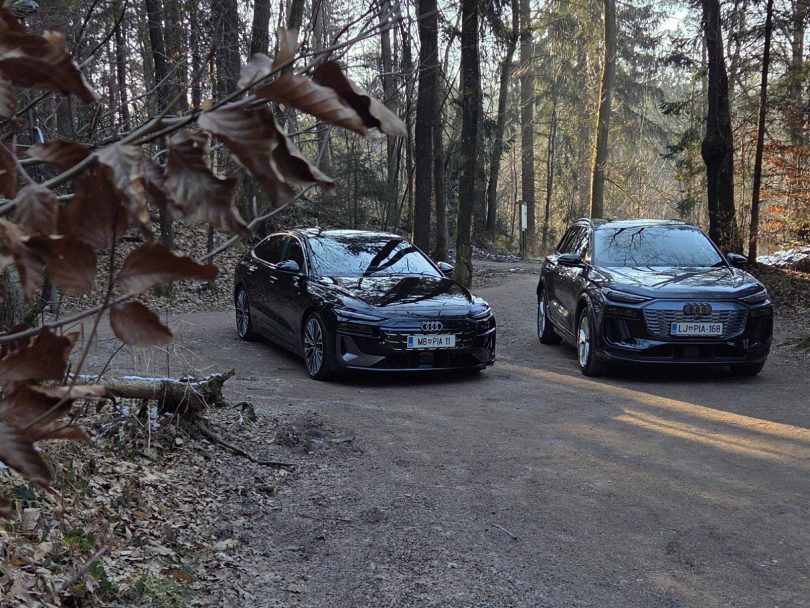 PRVI VTIS: Audi A6 in Q6 e-tron: Nemci tokrat z ELEKTRIKO ciljajo visoko (in na široko)