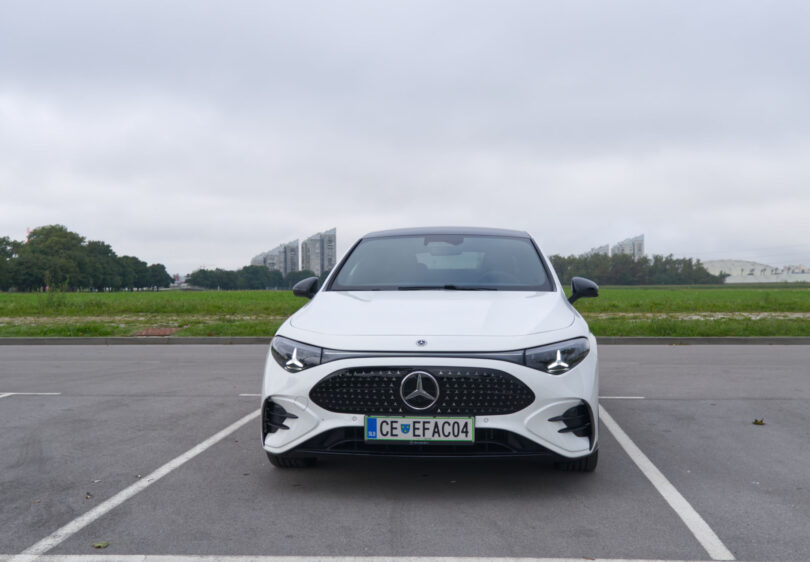 PRVI VTIS Mercedes-Benz CLA: Precej bolj obetaven od prejšnje linije EQ (#video)