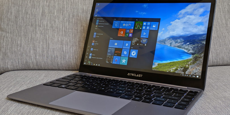 Teclast F7 Plus, prvi vtisi: Enake specifikacije, povsem drugačen prenosnik