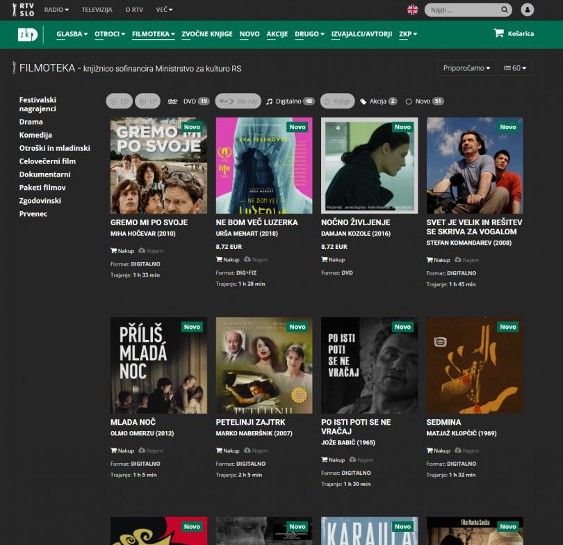 Končno! ZKP RTV Slovenija ponuja slovenske filme v pretočni obliki