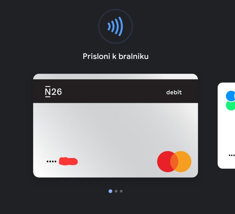 N26: »V Sloveniji trenutno nismo del Google Wallet«
