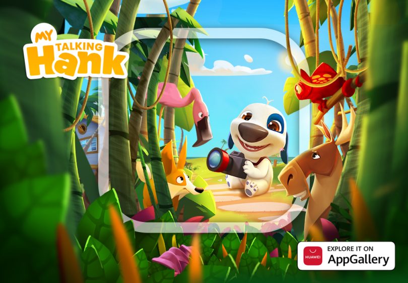 Priljubljeni My Talking Hank tudi v trgovini AppGallery