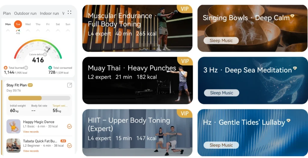 Huawei Health+: digitalni pomočnik za boljše počutje in pametnejšo vadbo