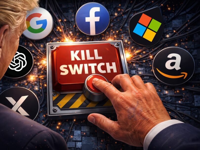 NEDELJSKI NASVET: Lahko Trump kadarkoli in komurkoli izključi digitalne storitve?