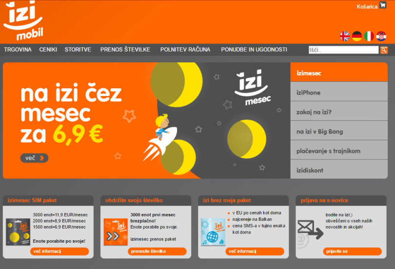 Izimobil bi se lahko kmalu znašel pod okriljem Telekoma Slovenije