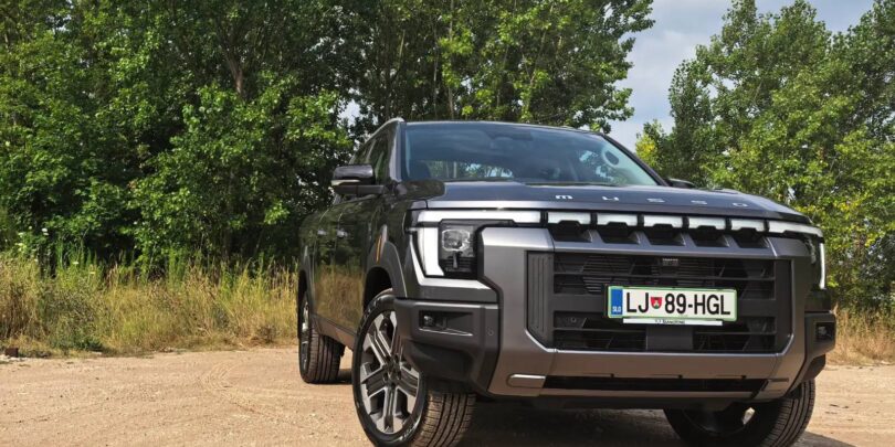 PRVI VTIS KGM Musso Grand: Pickup stare (ameriške) šole in zgolj dizelskim motorjem!