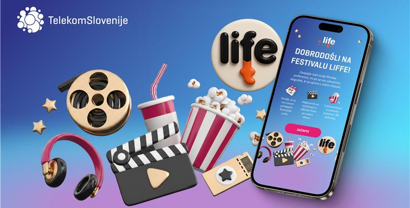 Telekom Slovenije predstavlja spletnega pomočnika za lažji izbor filmov na Liffu
