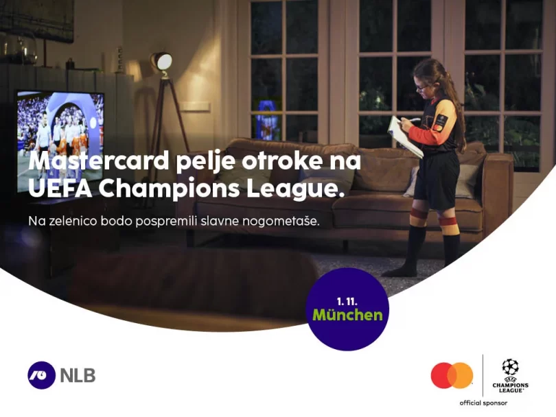 Osvojite nogometno doživetje z NLB Mastercard