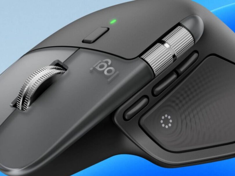 Logitech MX Master 4 z novim načinom komunikacije z uporabnikom