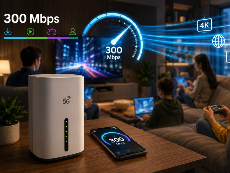 300 Mbps: dovolj za večino, a ne (čisto) brez omejitev