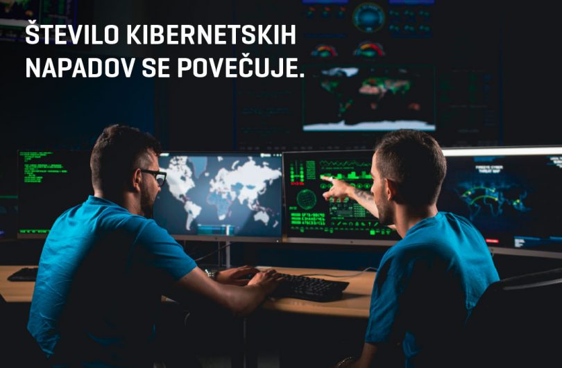 Število kibernetskih napadov vztrajno raste
