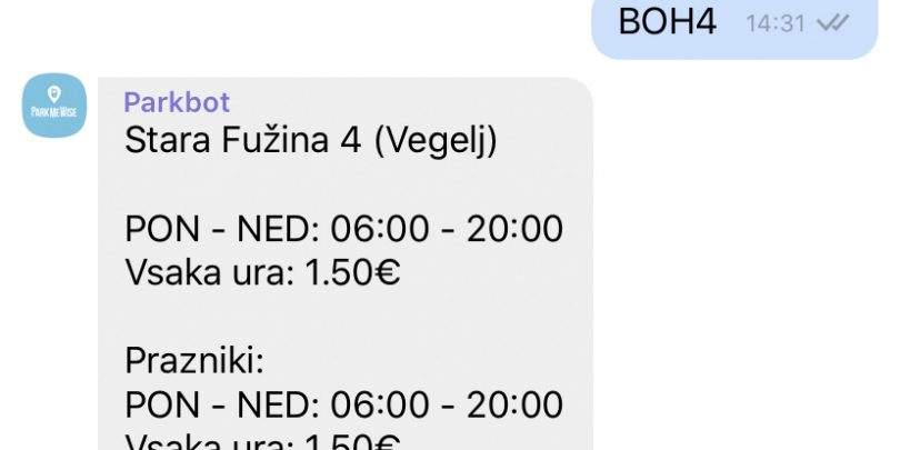 V Bohinju do parkirnega »listka« prek klepetalnice