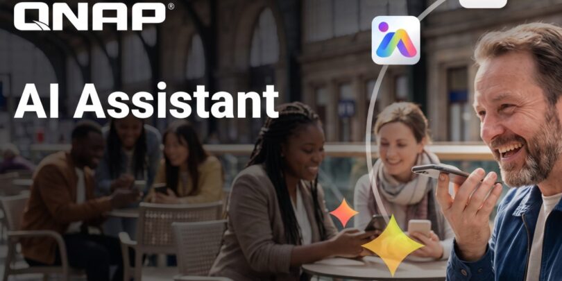 QNAP je v mobilne aplikacije dodal AI asistenta in olajšal uporabo naprav NAS