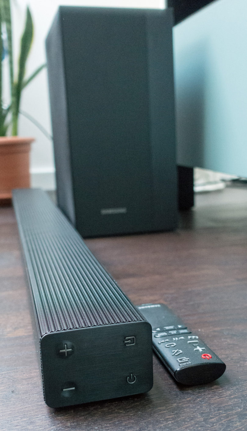 Samsung HW-K450: Dostopno dnevnosobno ozvočenje iz učbenika