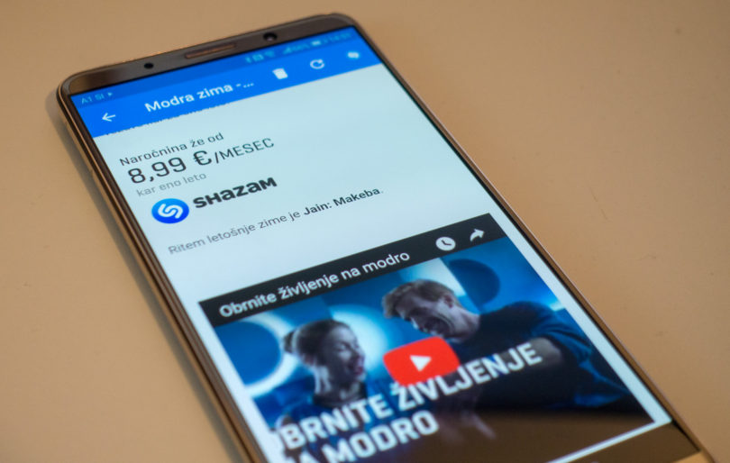 Telekom je za svojo najnovejšo kampanjo ugrabil Shazam