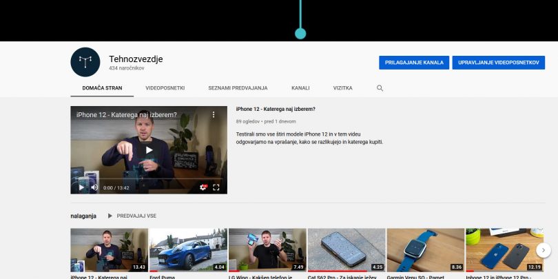 Glej in spremljaj nas tudi na Youtubu