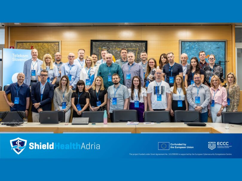 Začetek projekta ShieldHealthAdria: Telekom Slovenije vodi evropski projekt za večjo kibernetsko varnost in odpornost zdravstva
