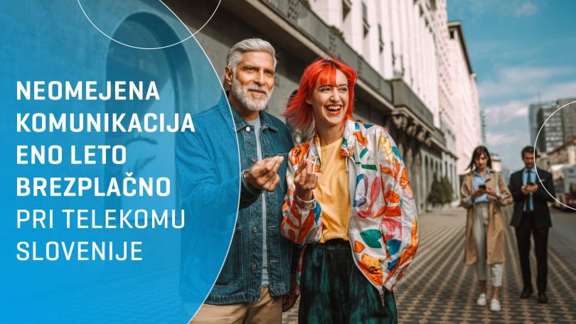 Telekom Slovenije omogoča eno leto brezplačne neomejene komunikacije