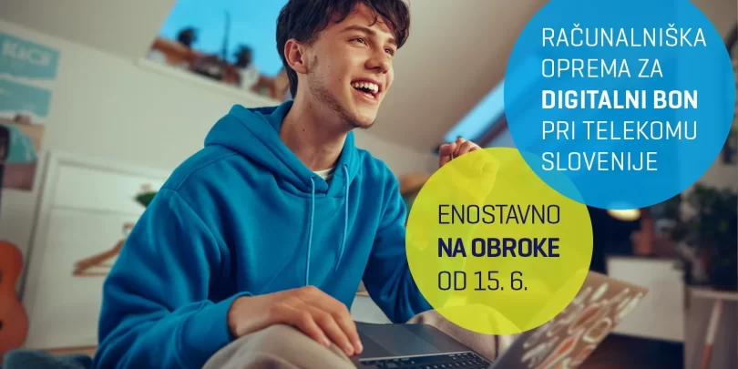 Pri Telekomu Slovenije bo za nakup z digitalnim bonom na voljo več kot 800 izdelkov