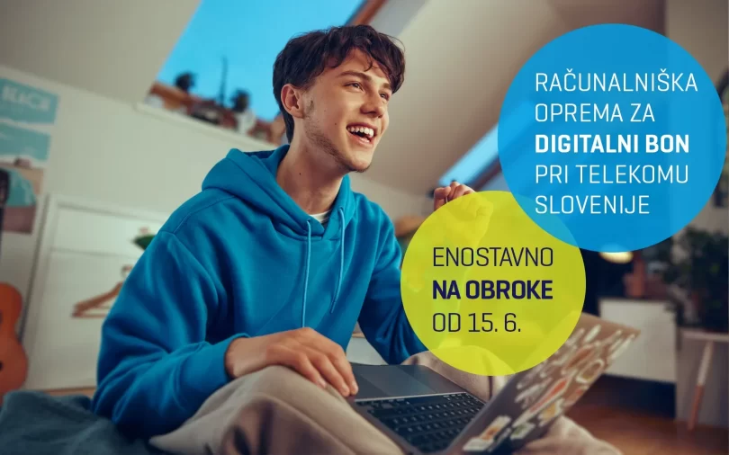 Pri Telekomu Slovenije bo za nakup z digitalnim bonom na voljo več kot 800 izdelkov