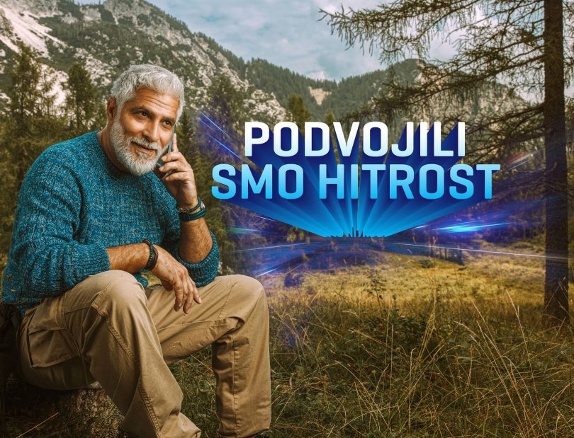 Telekom Slovenije povišal hitrosti v mobilnem omrežju vse do gigabitnih