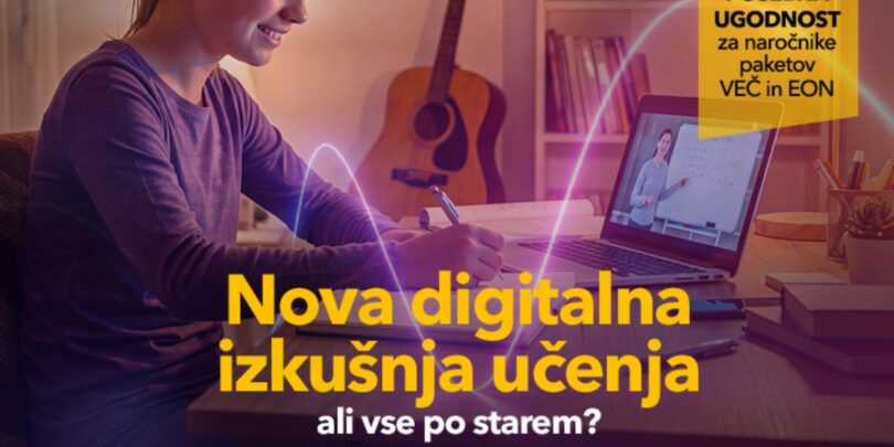 Telemach v svojo ponudbo dodaja storitve za podporo učenju mladih