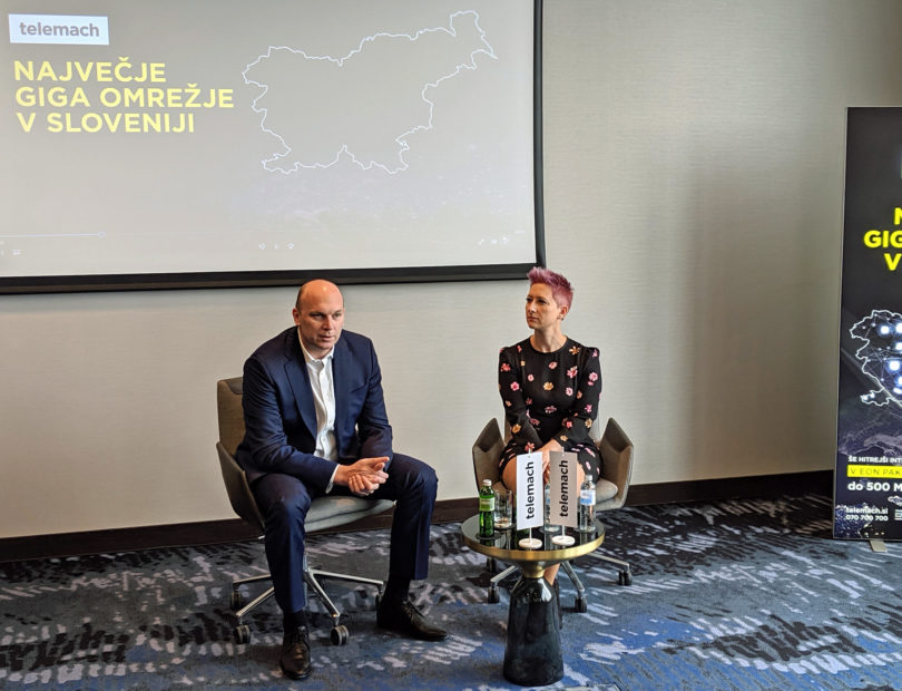 Telemach povišal hitrosti v smeri do uporabnika