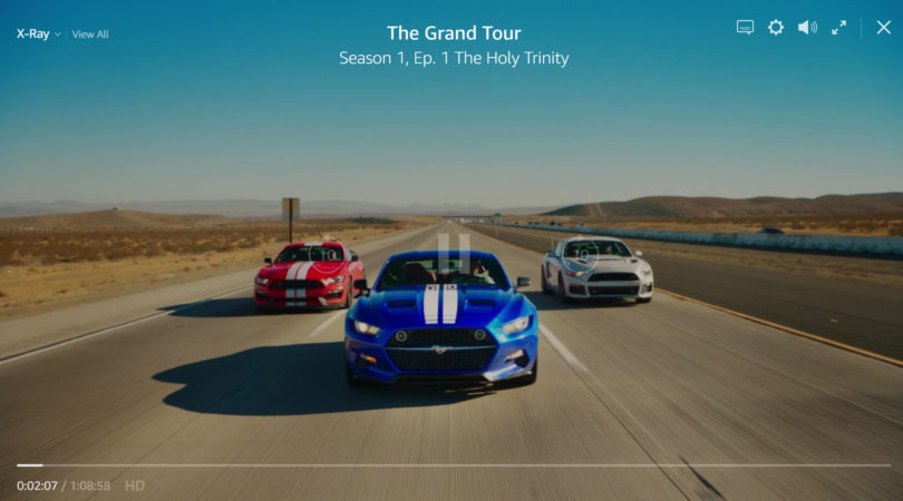 Amazonov The Grand Tour si je že mogoče ogledati z ameriško naročnino