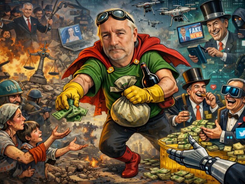 Če on tako pravi, potem je gotovo res. In kaj ima pri tem SUPERHIK?