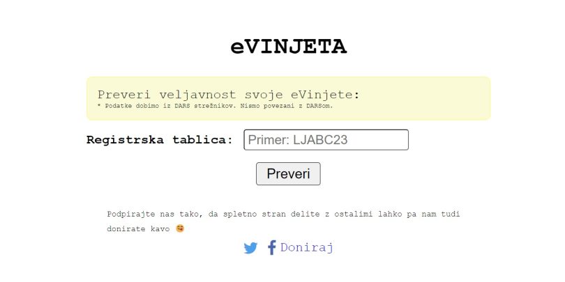 NEDELJSKI NASVET: Tako hitro preveriš, do kdaj velja vinjeta