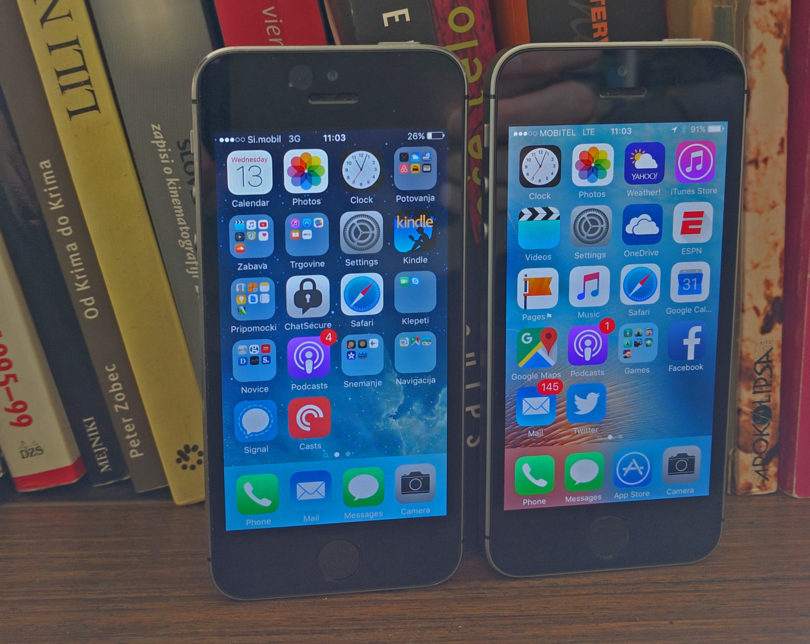 Apple upočasnjuje starejše telefone zaradi opešanih baterij