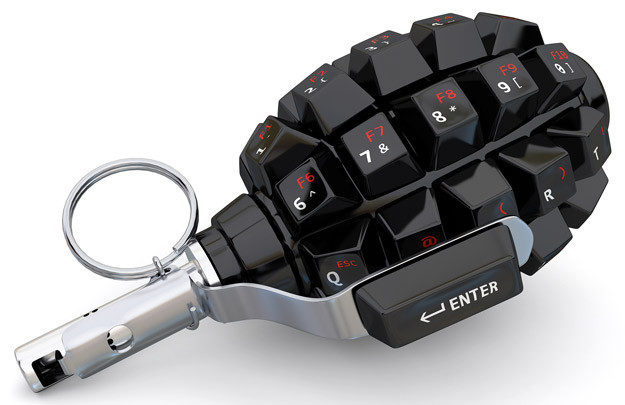 Zakaj bi metali bombe, če te lahko uničijo z “biti”