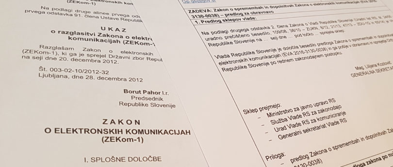 Pisanje zakona o elektronskih komunikacijah je najboljša služba na svetu